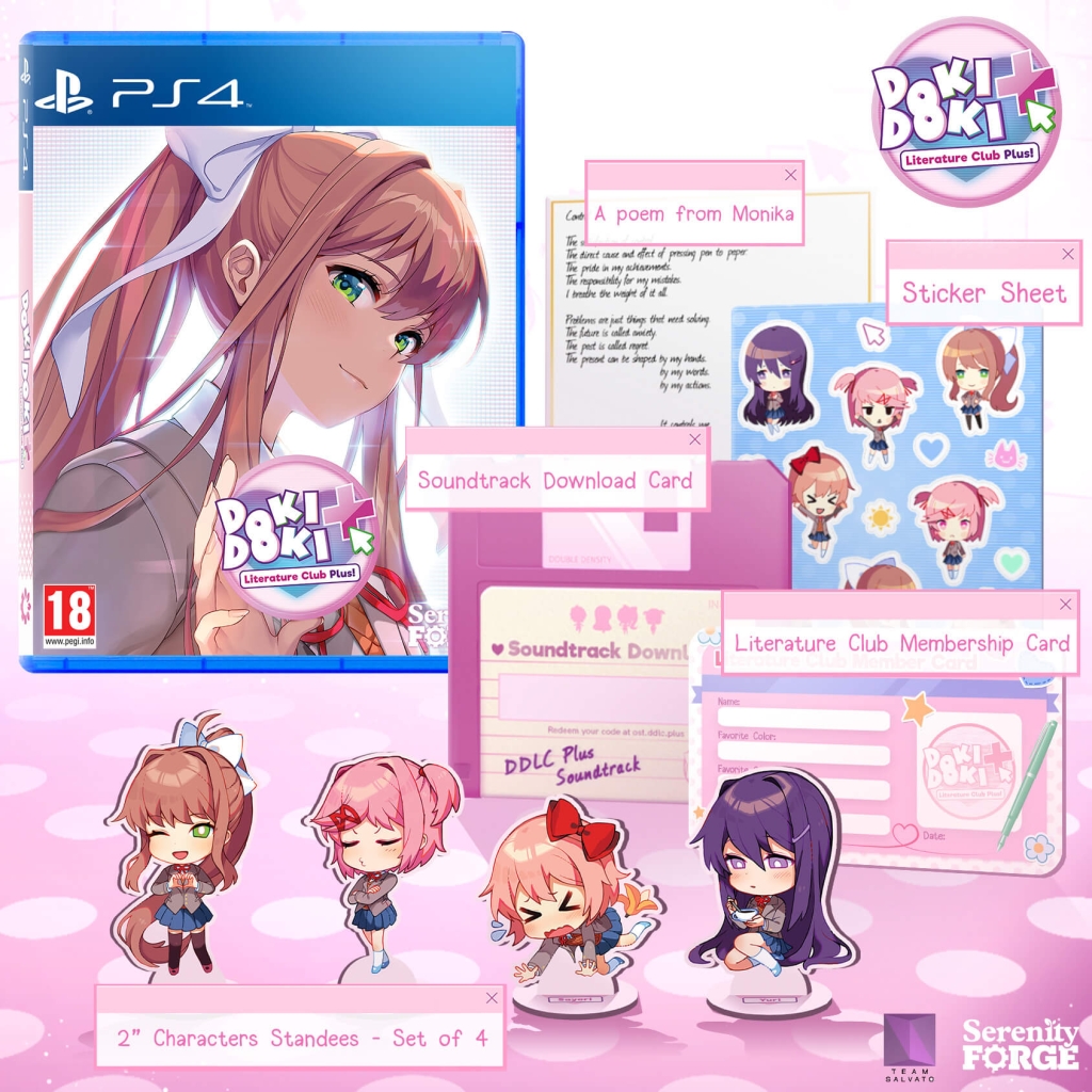 Doki Doki Literature Club Plus Edicion fisica 1