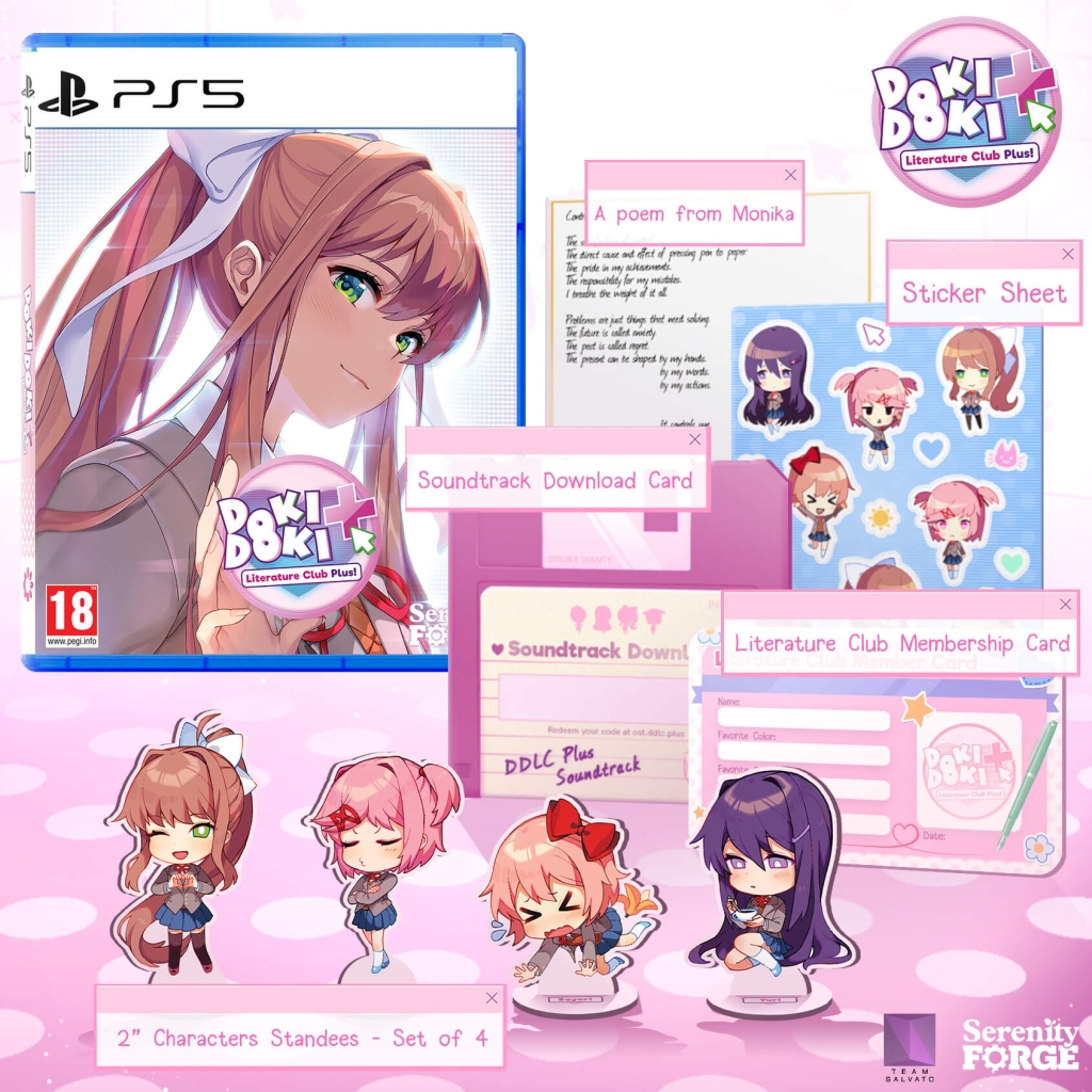 Doki Doki Literature Club Plus Edicion fisica 2