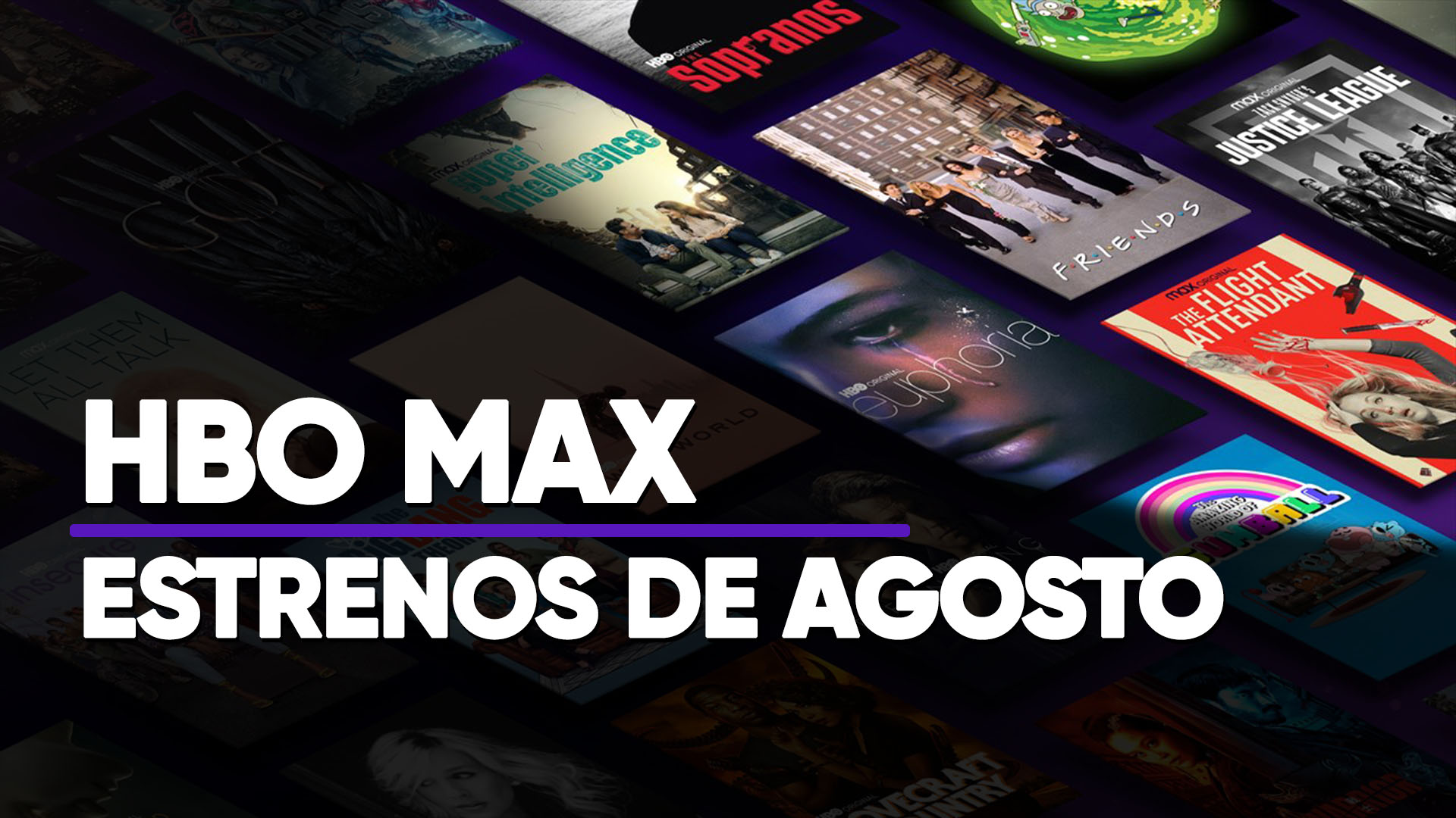 HBO MAX Agosto