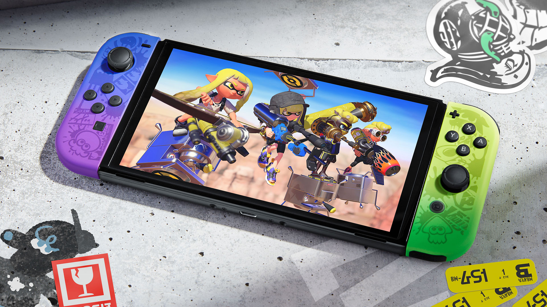 Nintendo Switch OLED Edicion Splatoon 3
