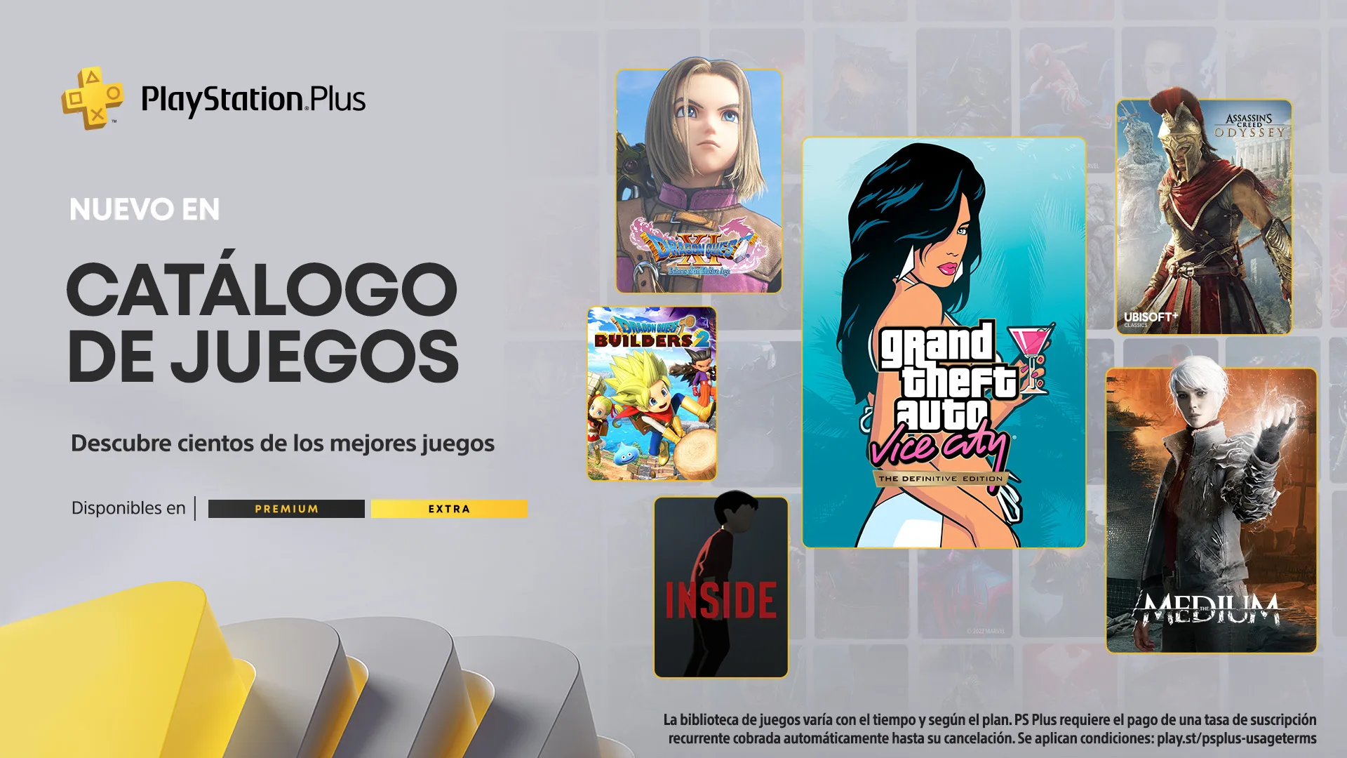 PlayStation Plus Extra y Premium - Octubre 2022