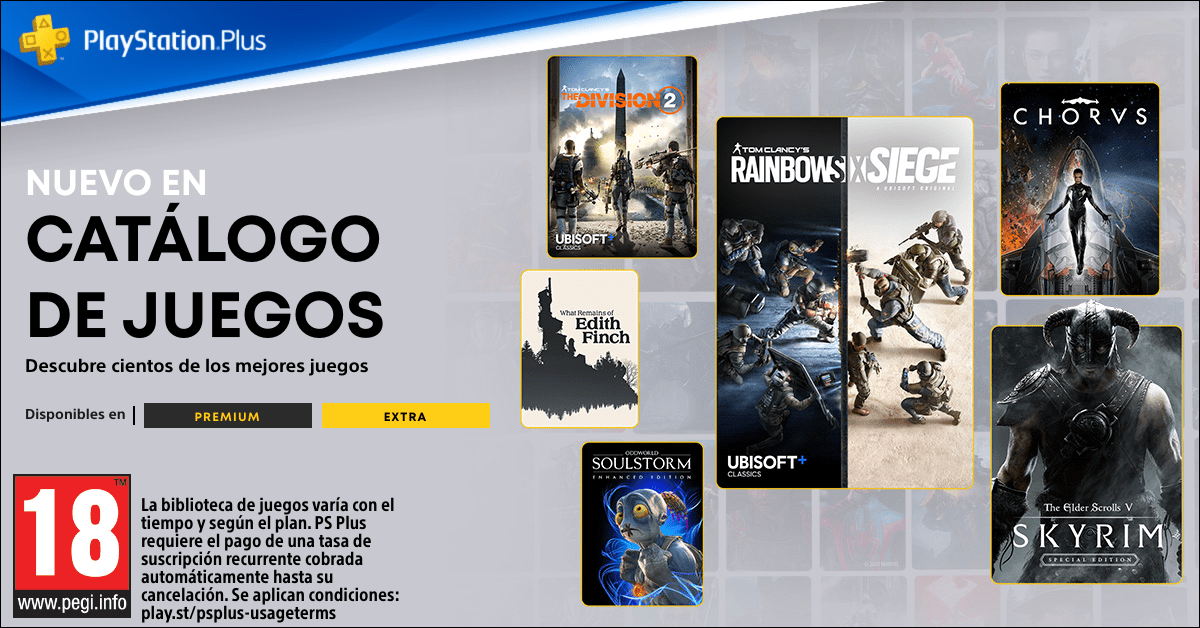 PlayStation Plus Extra y Premium