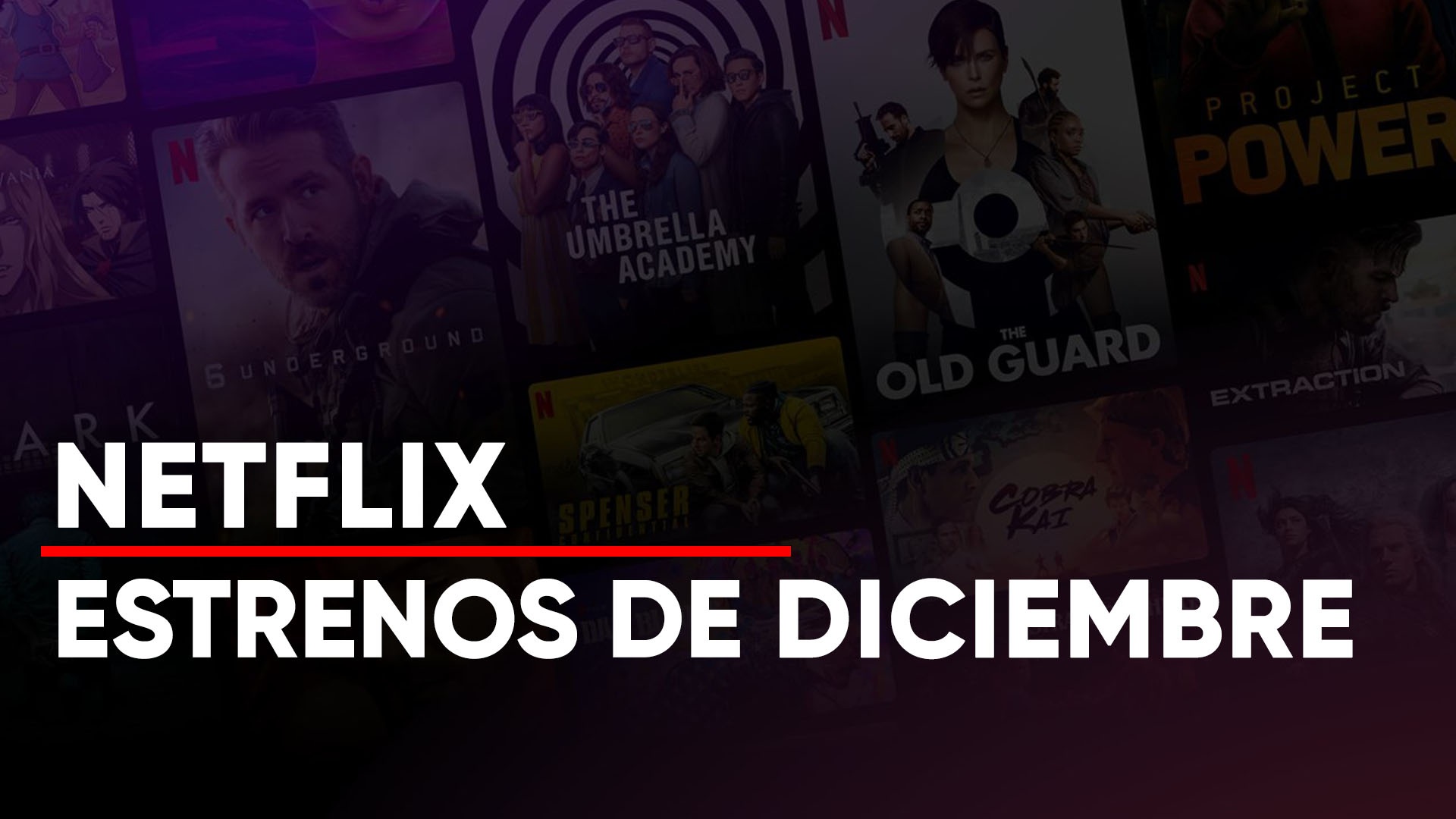 NETFLIX Estrenos de diciembre