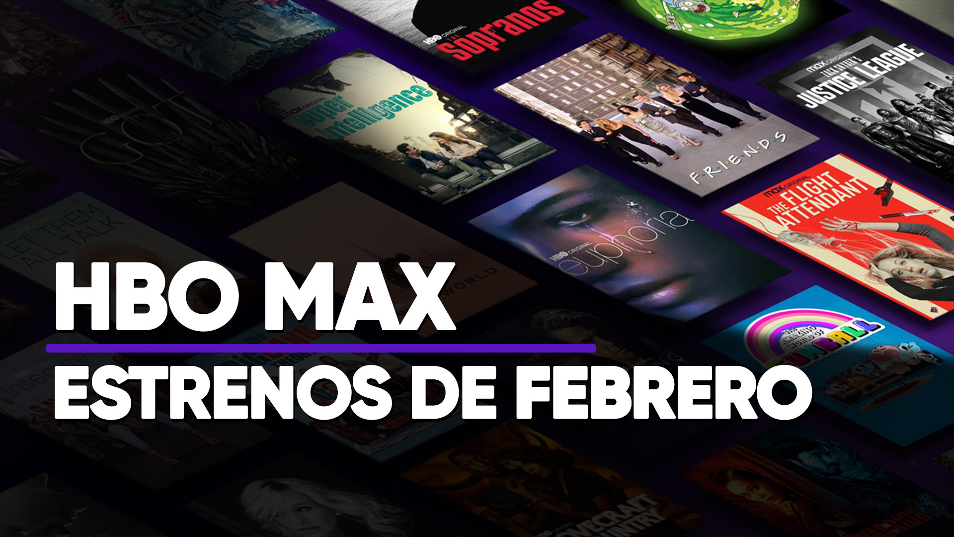 HBO MAX - Febrero
