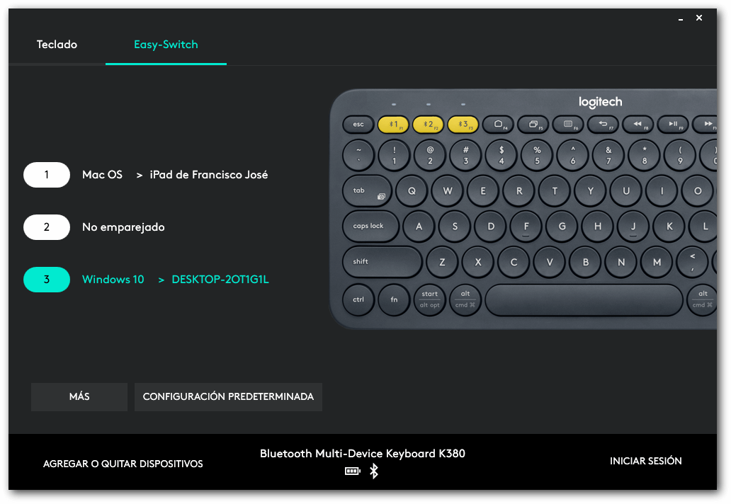 Logitech K380