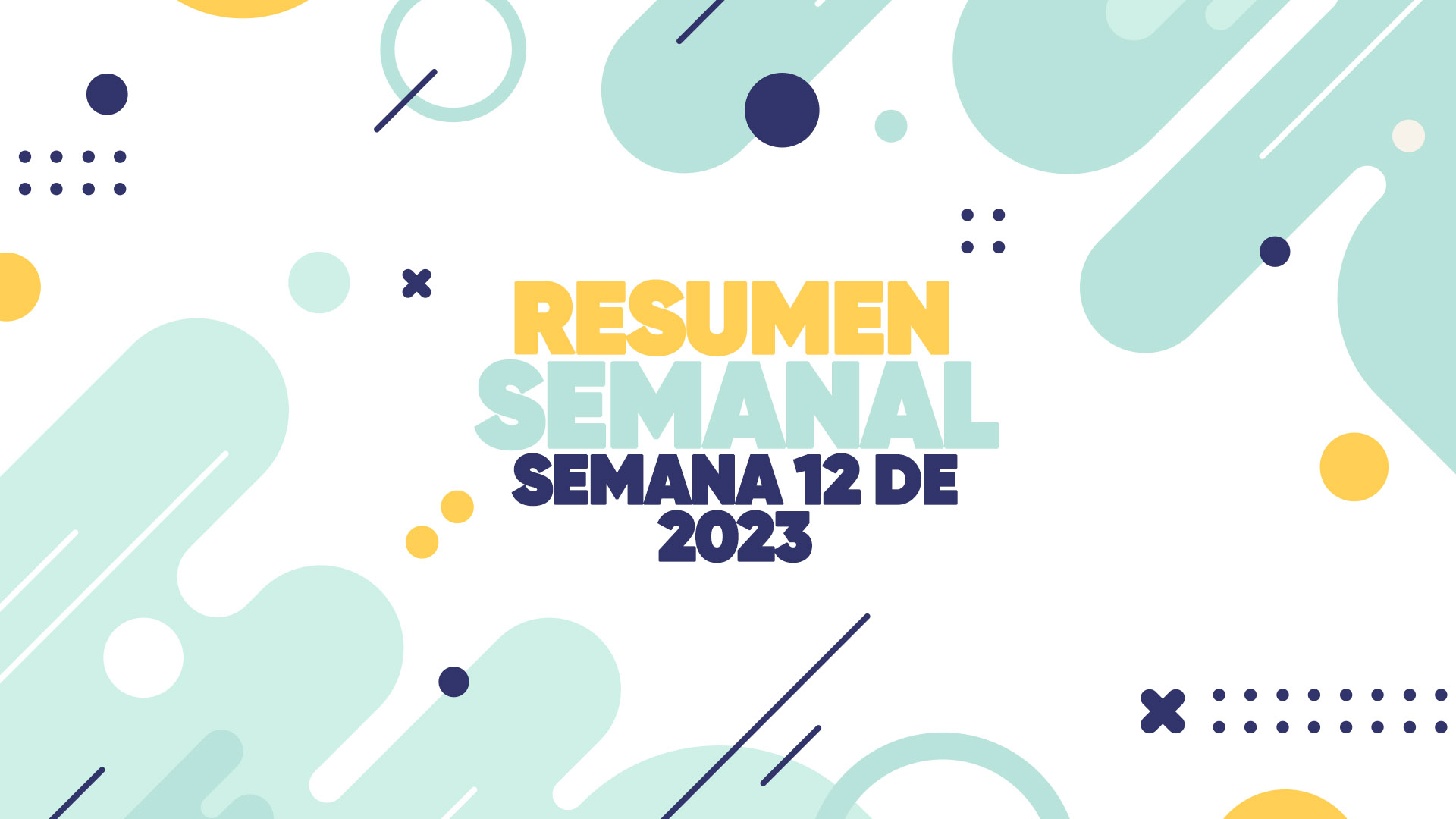 Semana 12 de 2023