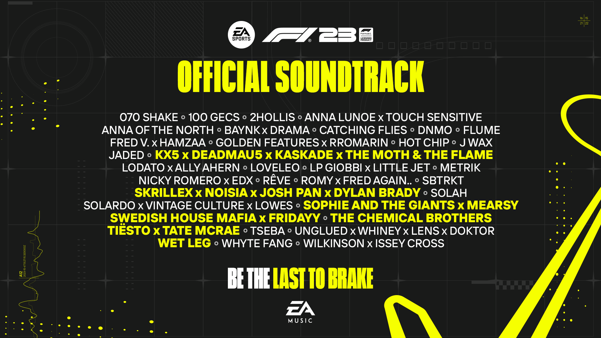 Banda sonora de EA Sports F1 23