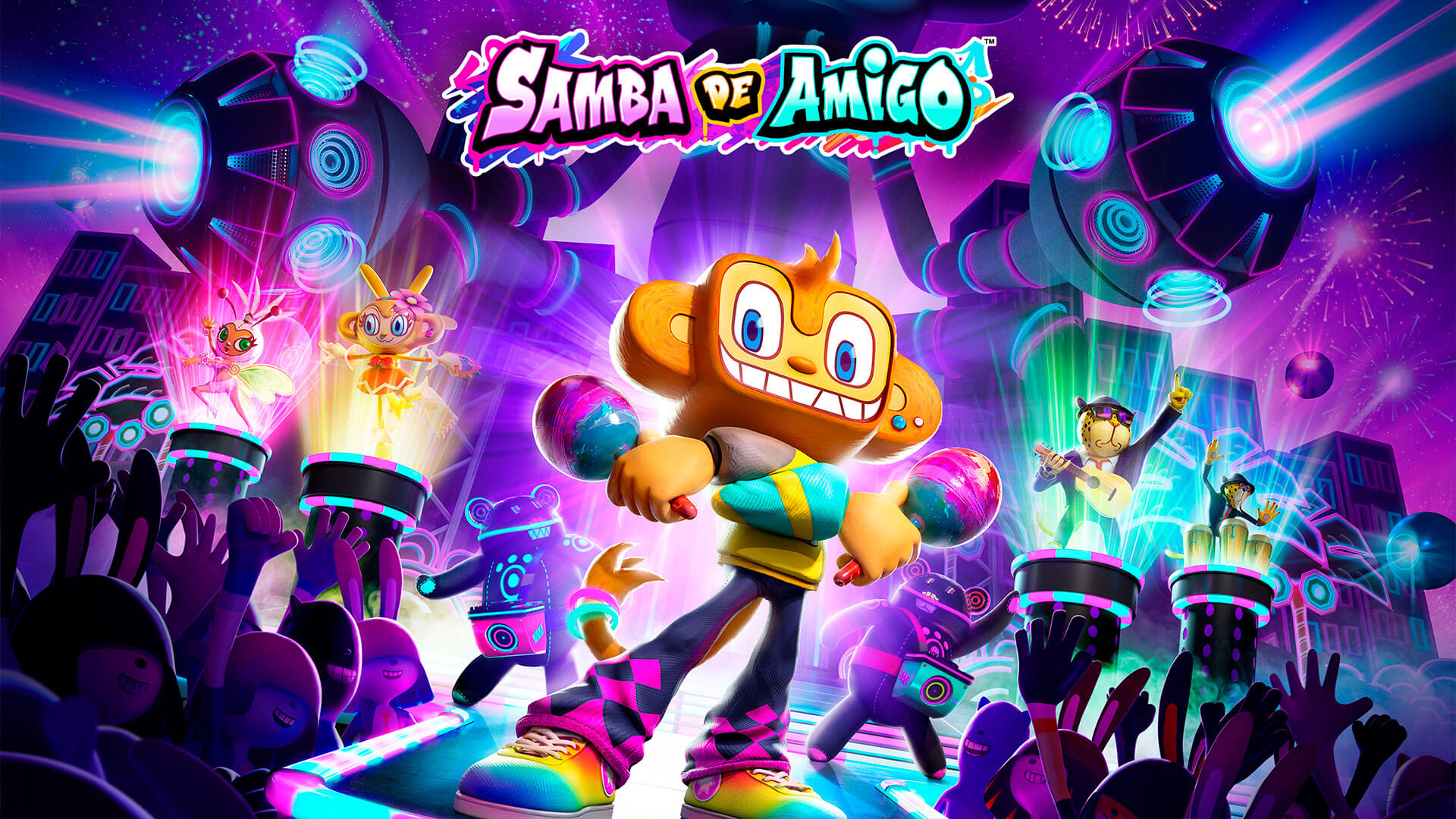 Samba de Amigo Art anuncio