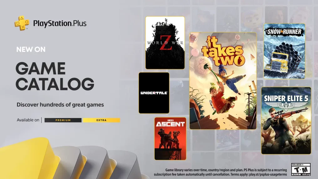 PlayStation Plus Extra y Premium julio 2023