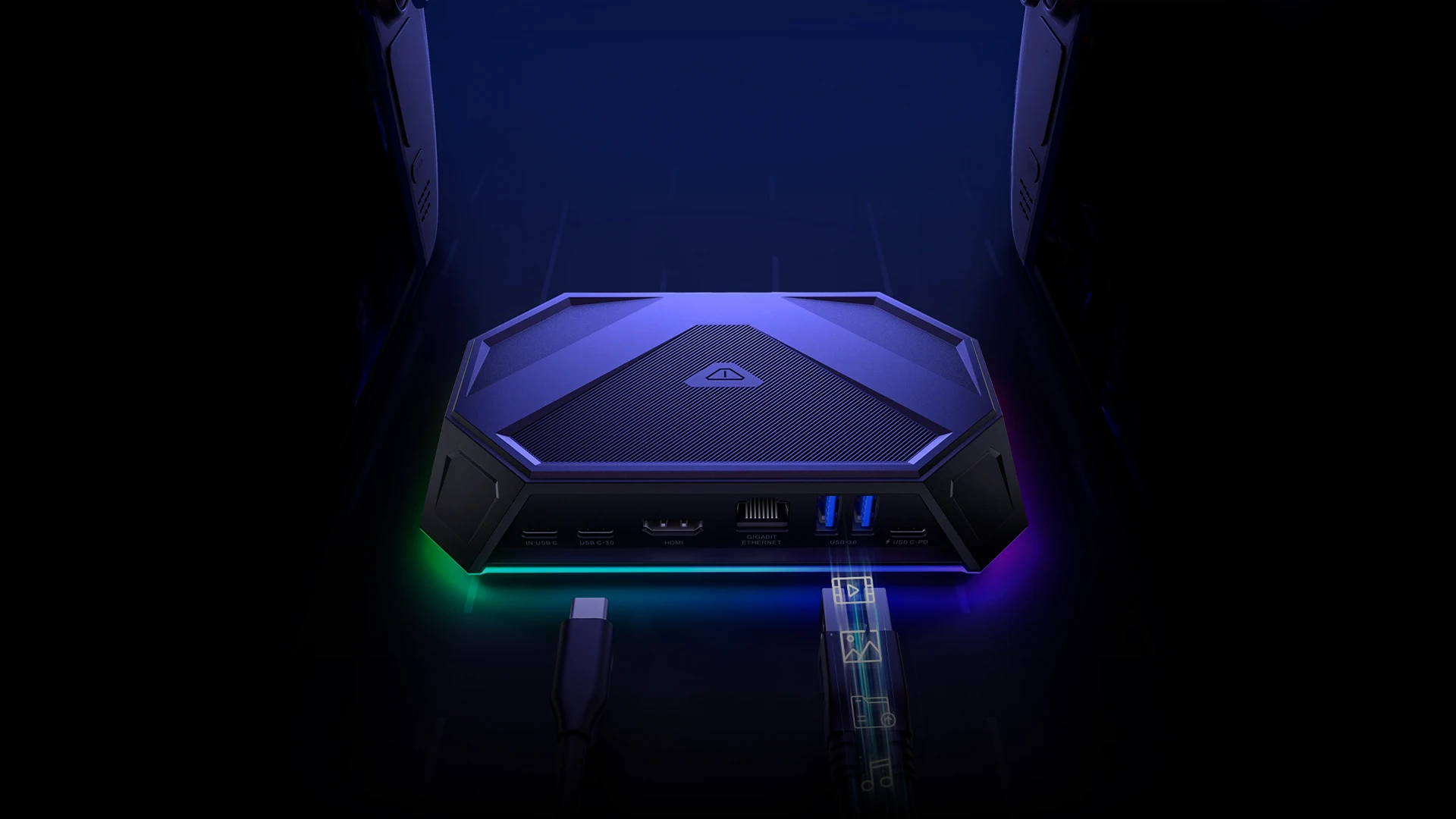 JSAUX RGB Docking Station