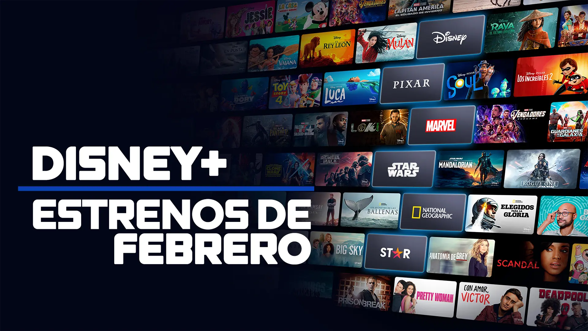 Disney+ febrero