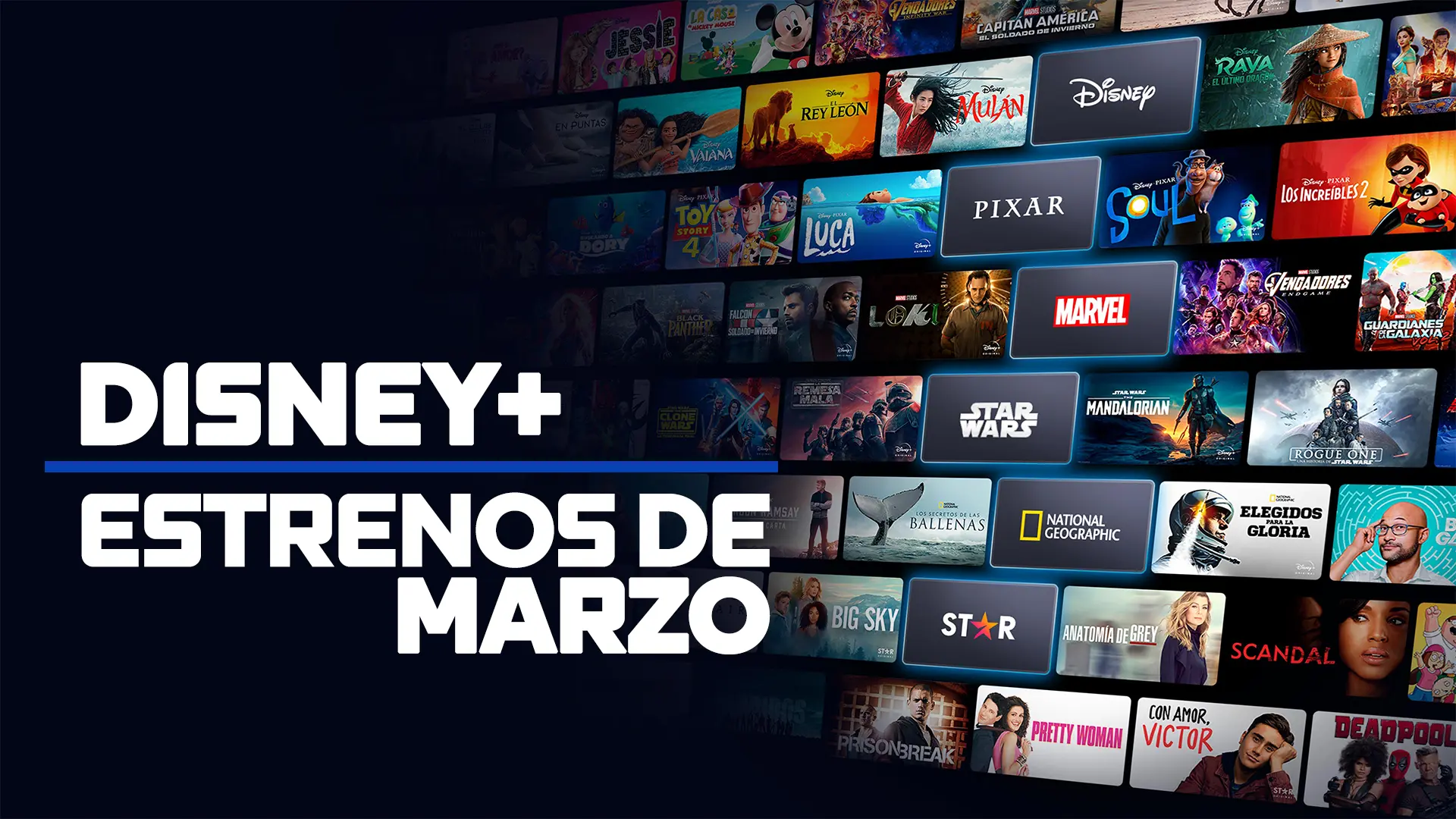 Disney Estrenos Marzo