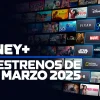 estrenos de marzo 2025 en Disney+
