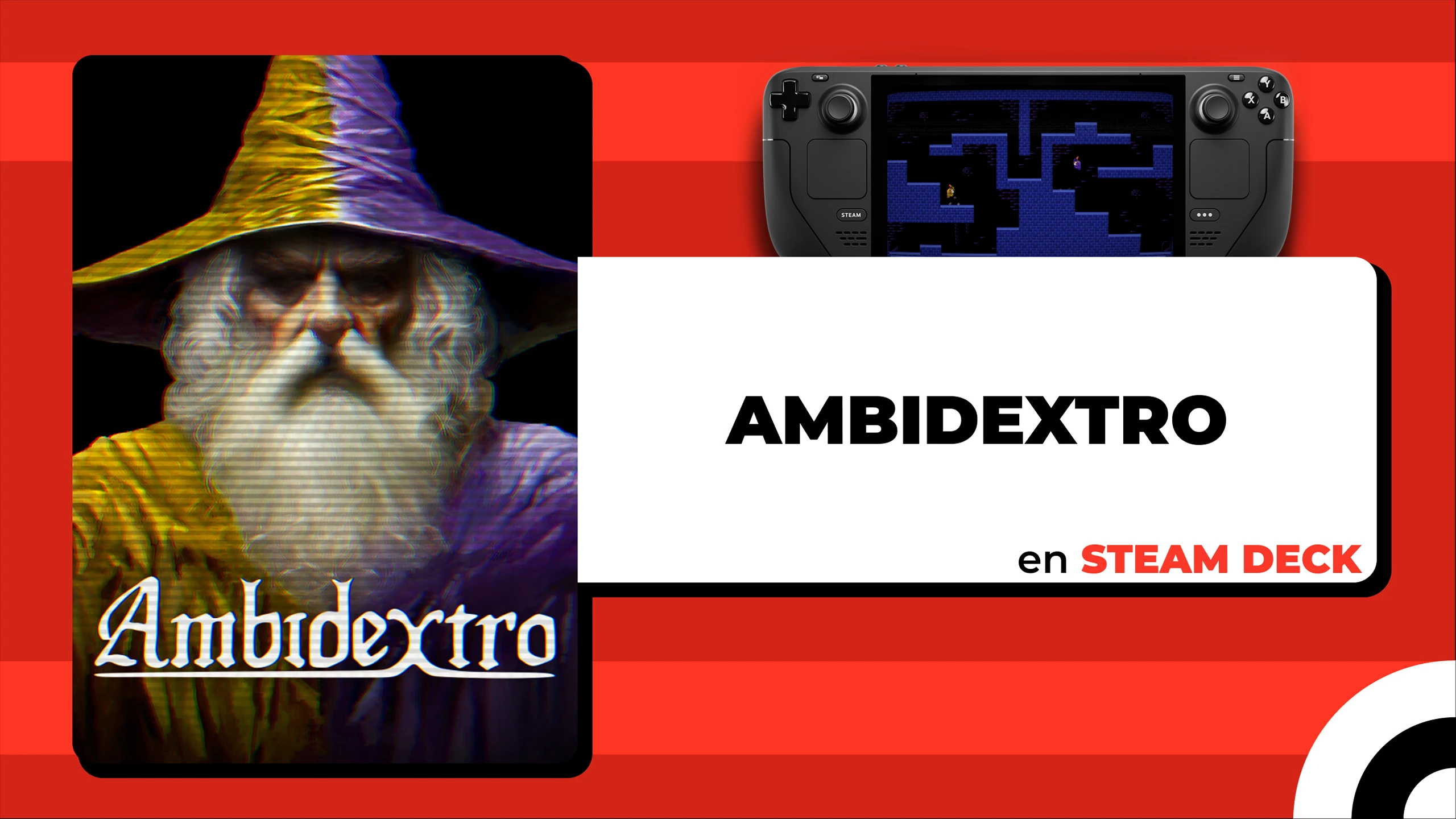 Ambidextro en Steam Deck