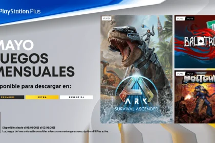 PlayStation Plus de mayo 2025
