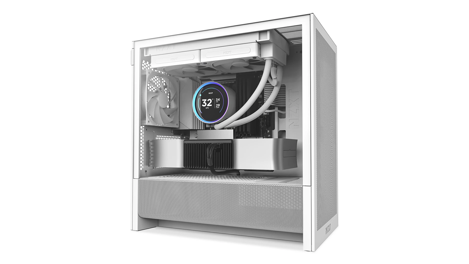 Anunciadas las nuevas cajas de NZXT y sistemas de refrigeración 3 NZXT H3 Flow
