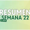 semana 22 de 2025