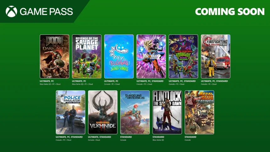 Xbox Game Pass de mayo 2025