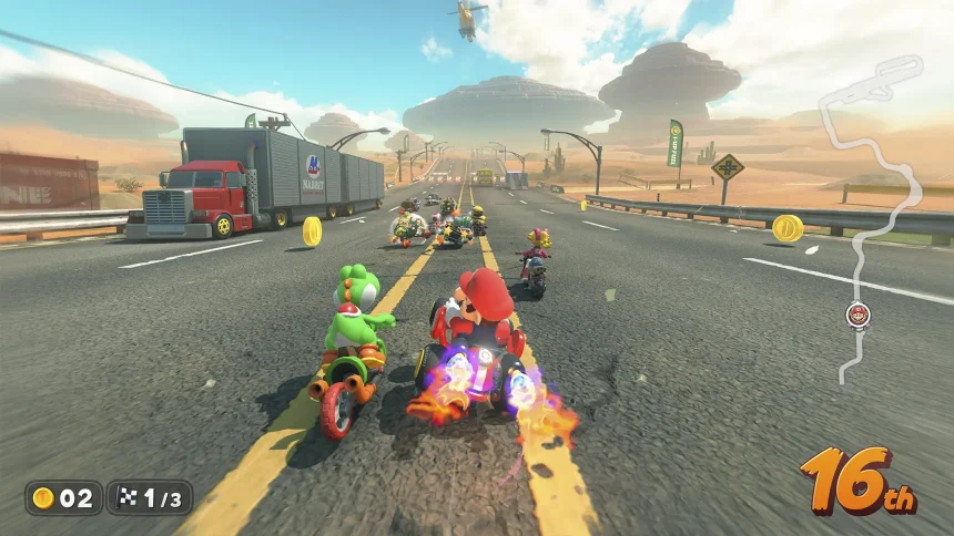 Mapa interactivo de Mario Kart World