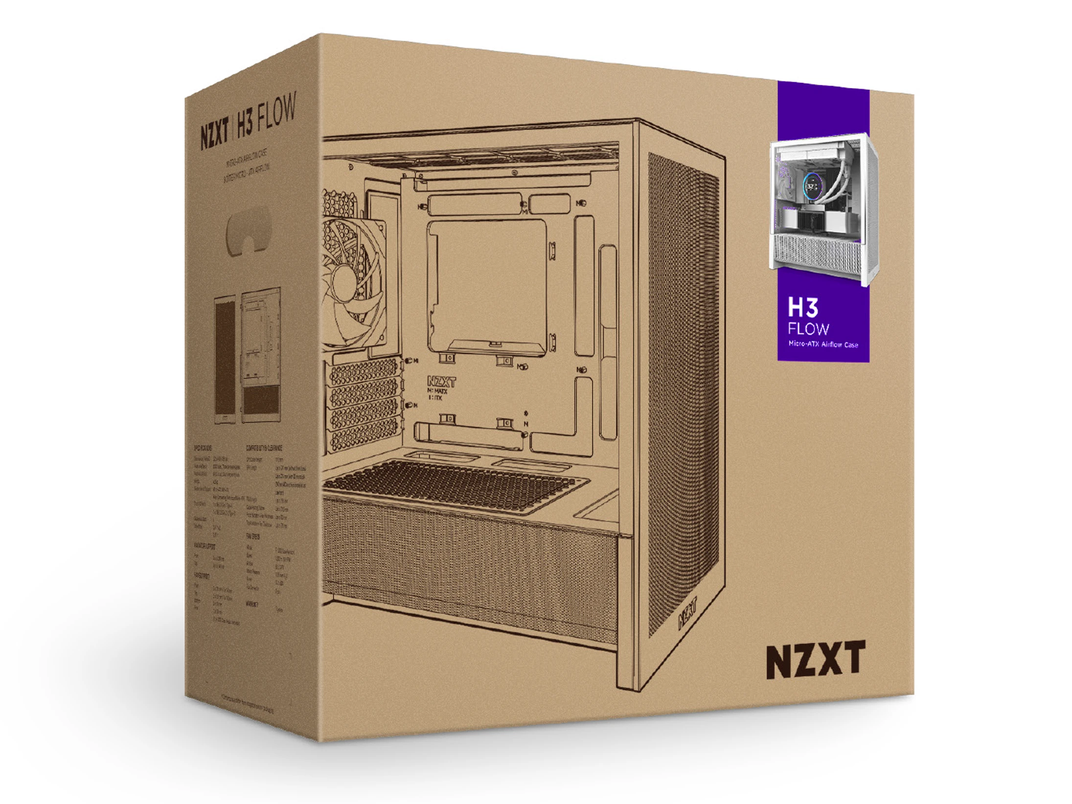 Análisis de NZXT H3 Flow 4 NZXT H3 Flow