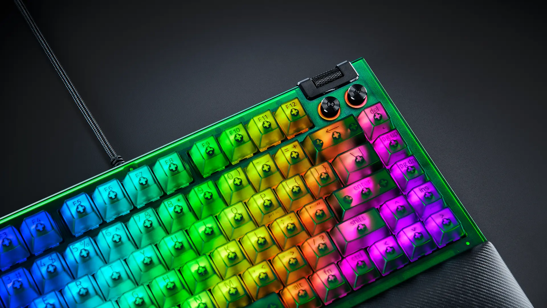 Presentada la colección Razer Phantom 2 Razer BlackWidow V4 75% – Phantom Green Edition