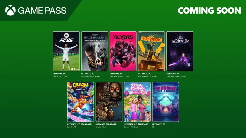 Xbox Game Pass de junio 2025